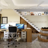 Thiết kế nội thất shop bán trứng gà Nagomi No Mori tinh tế và hiện đại